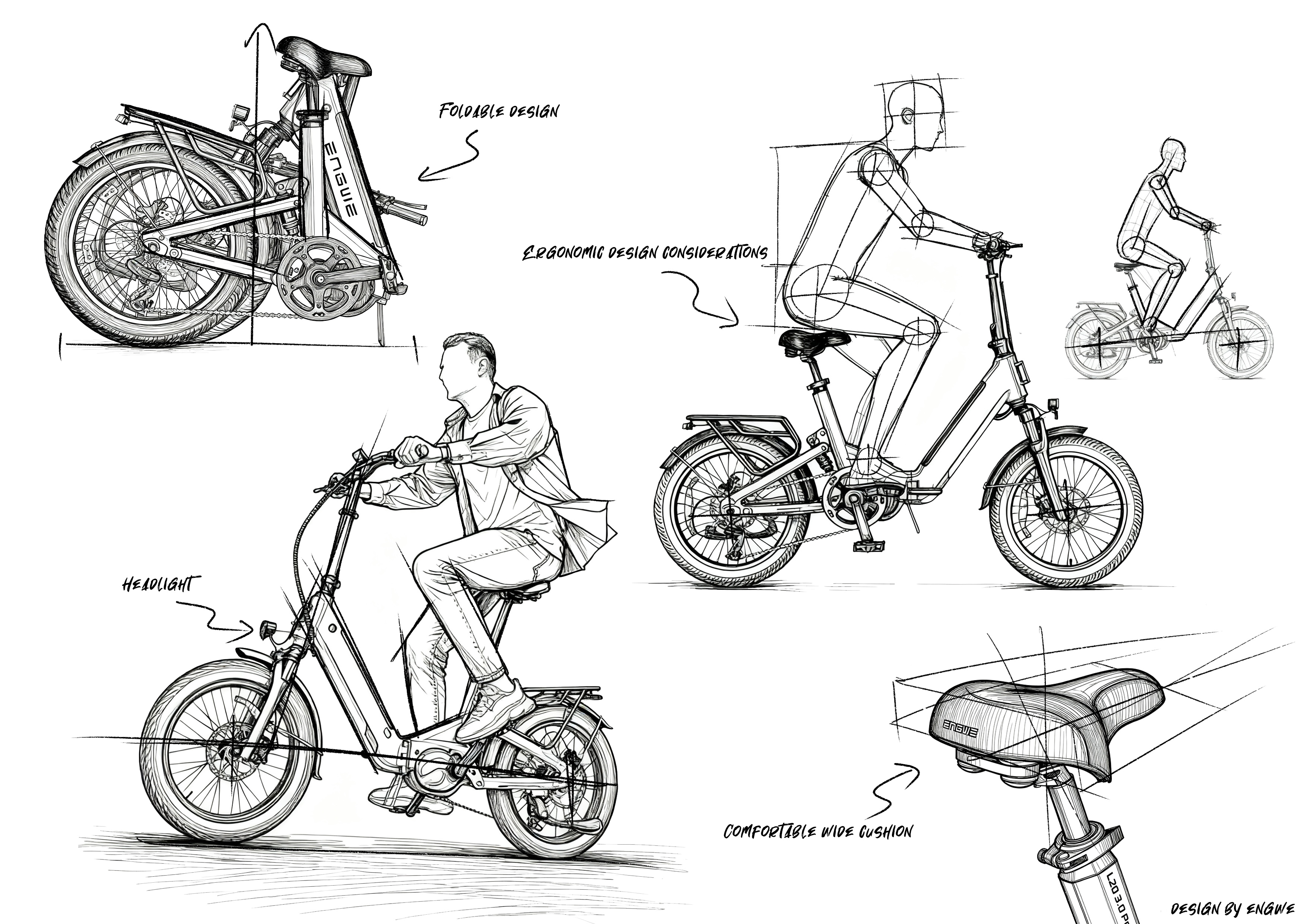 Electric power assisted bicycle，e-bike，