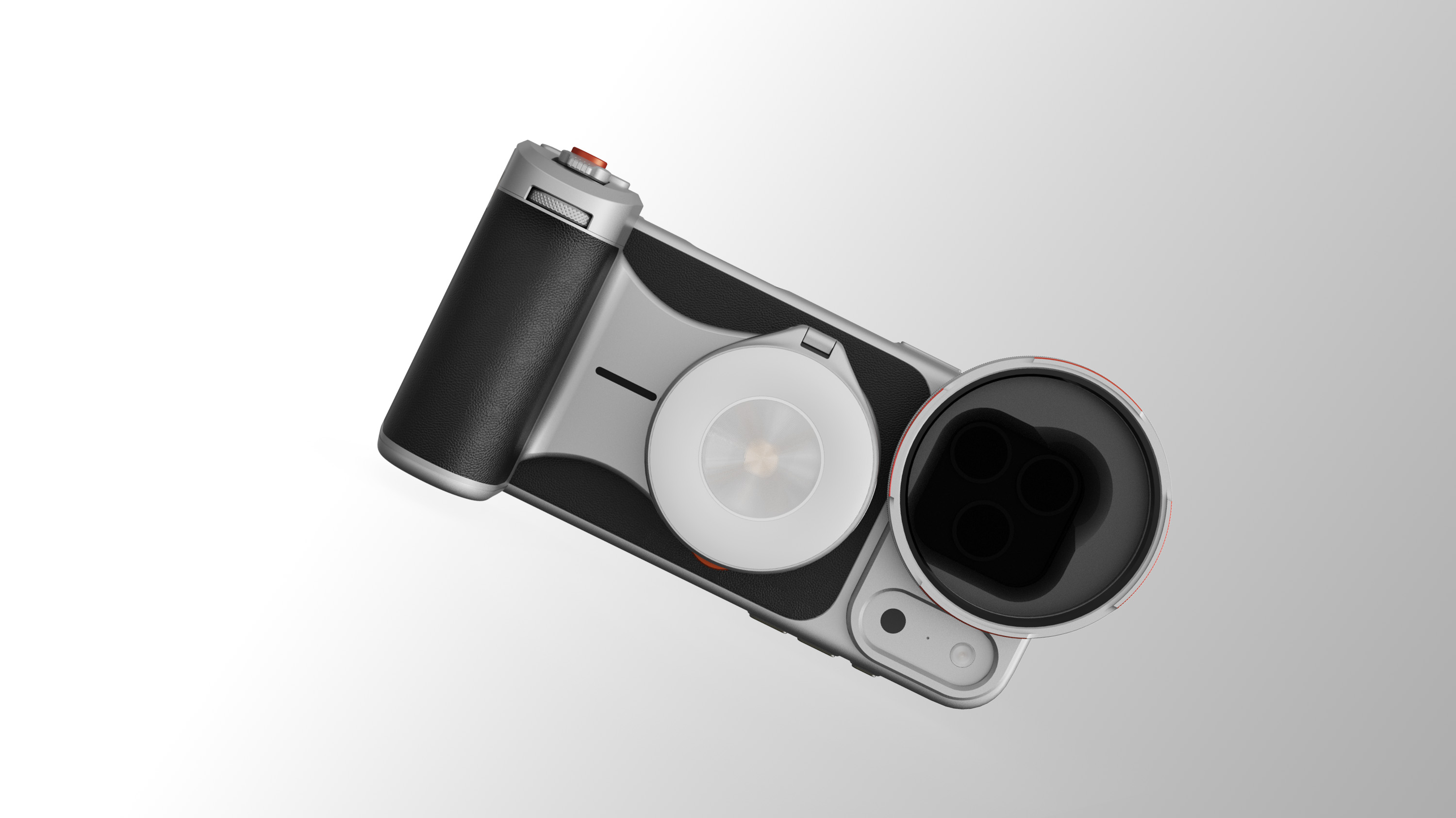 Mobile phone magnetic flash，