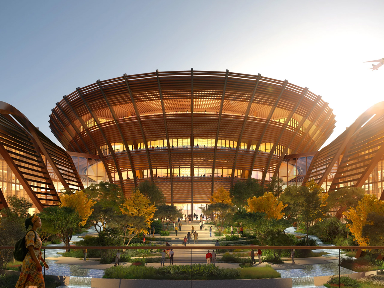 airport，Architecture，environmental design，Bishoftu，