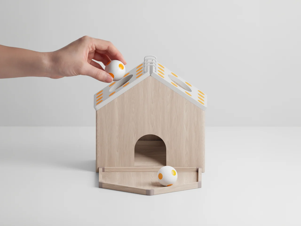 Cooperative House，Collaboration wooden house toys，Entertainment Tools，originality，