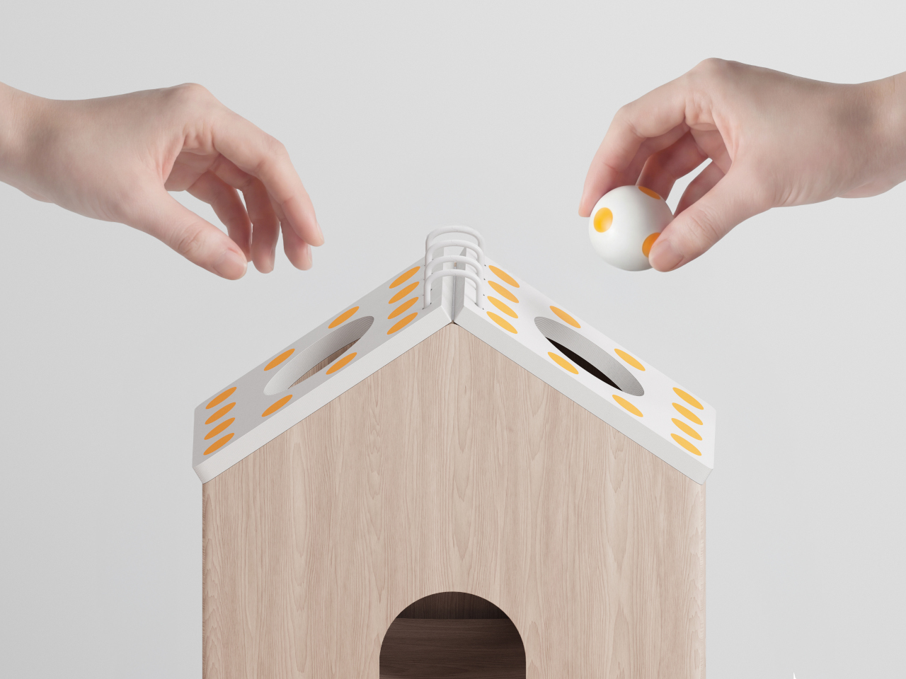 Cooperative House，Collaboration wooden house toys，Entertainment Tools，originality，