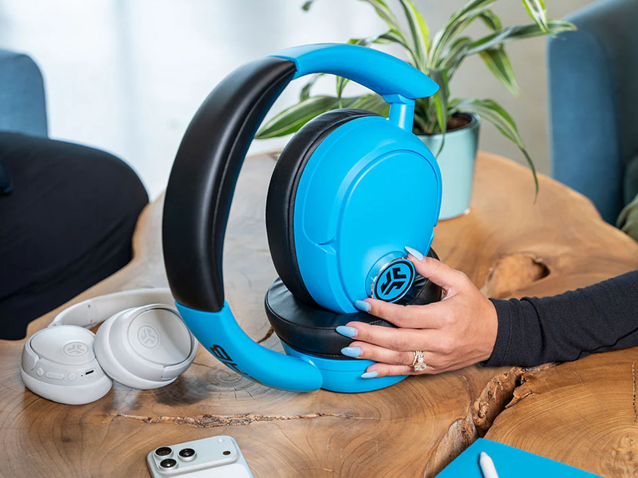 JLab Blue XL，Digital，loudspeaker box，headset，