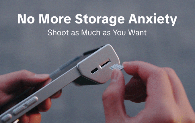 PGYTECH，Photography Suite，Manual control，External storage，