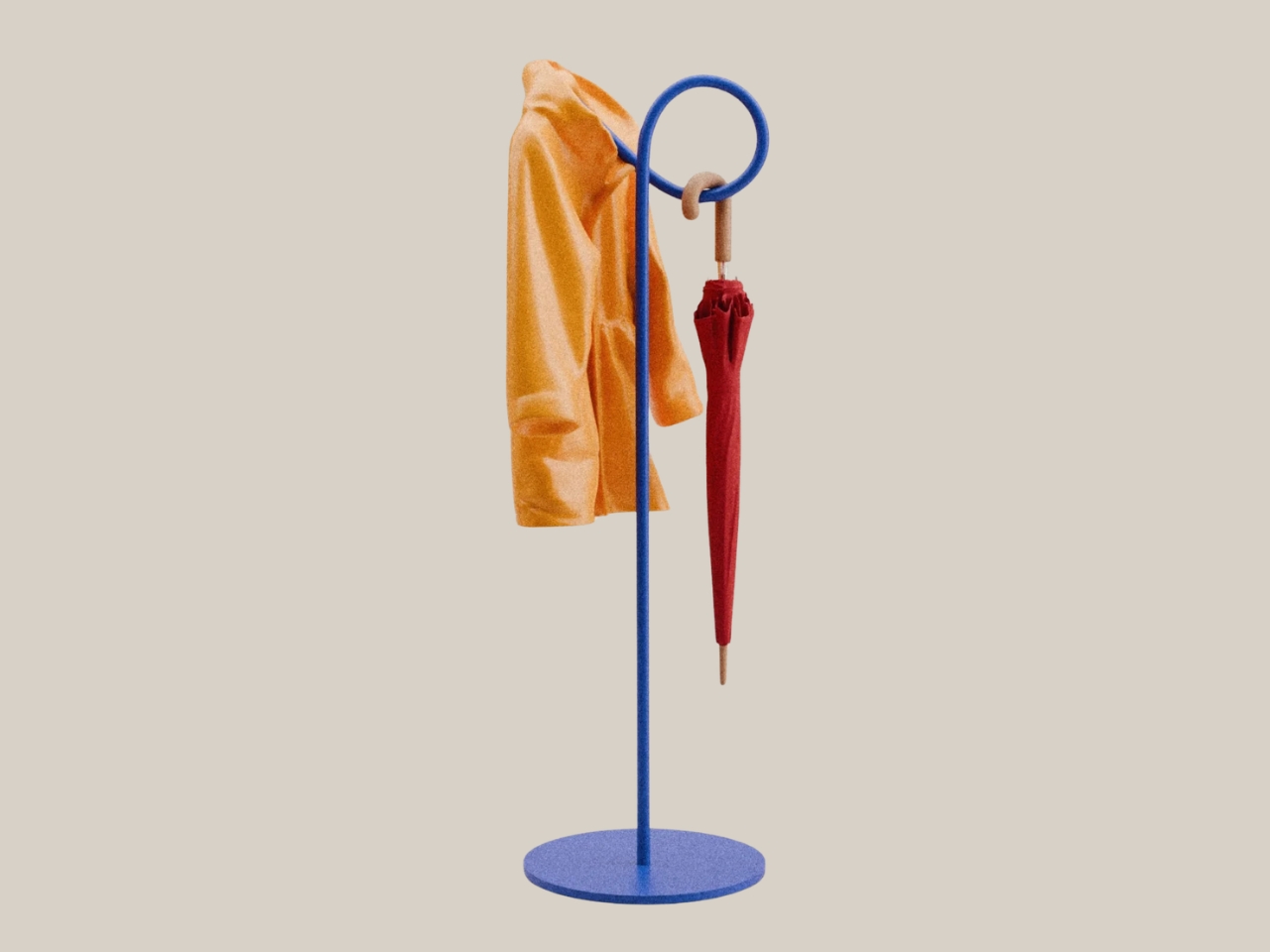 Coat rack，Umbrella frame，Entrance storage，horn shape，