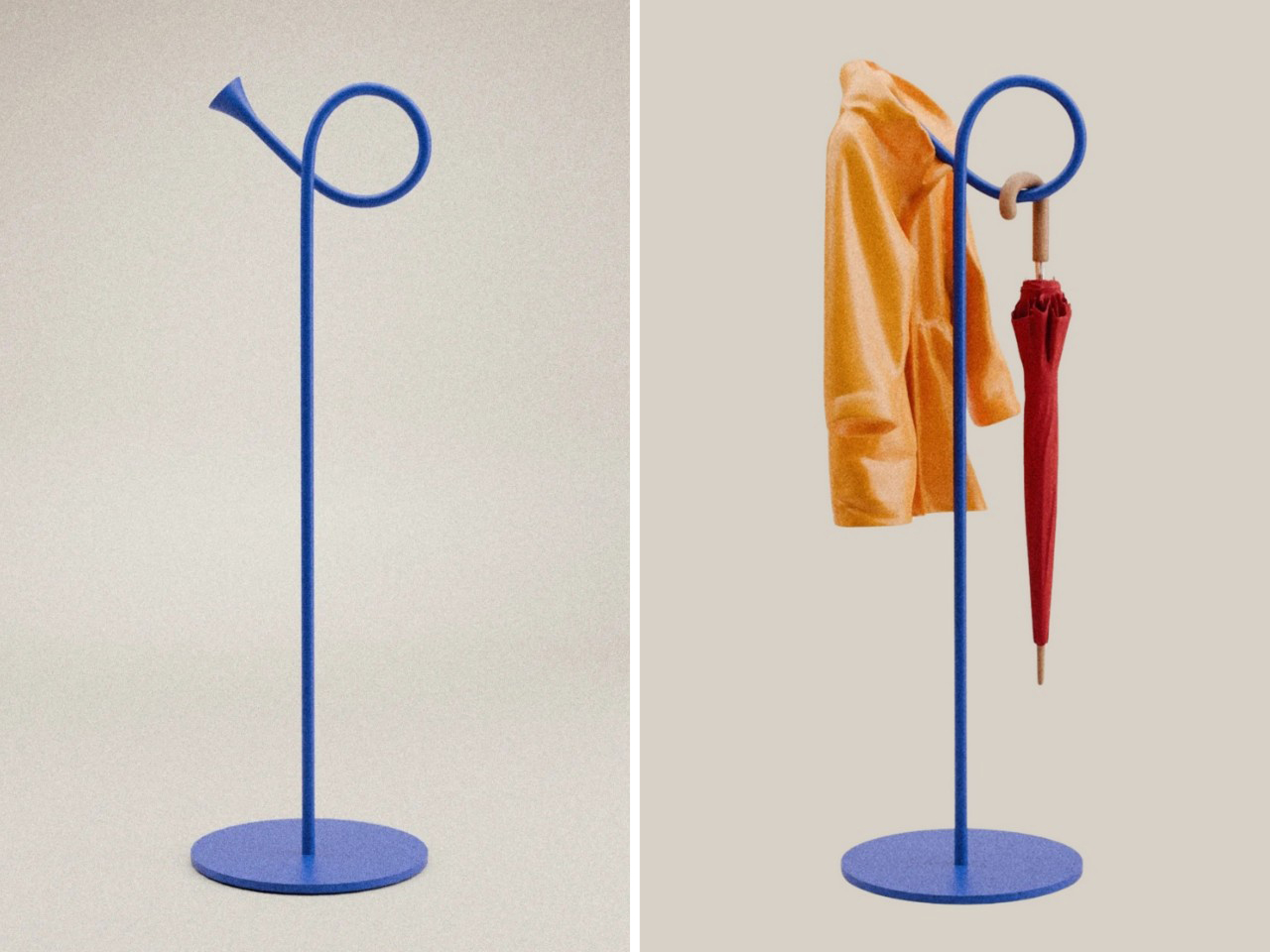 Coat rack，Umbrella frame，Entrance storage，horn shape，