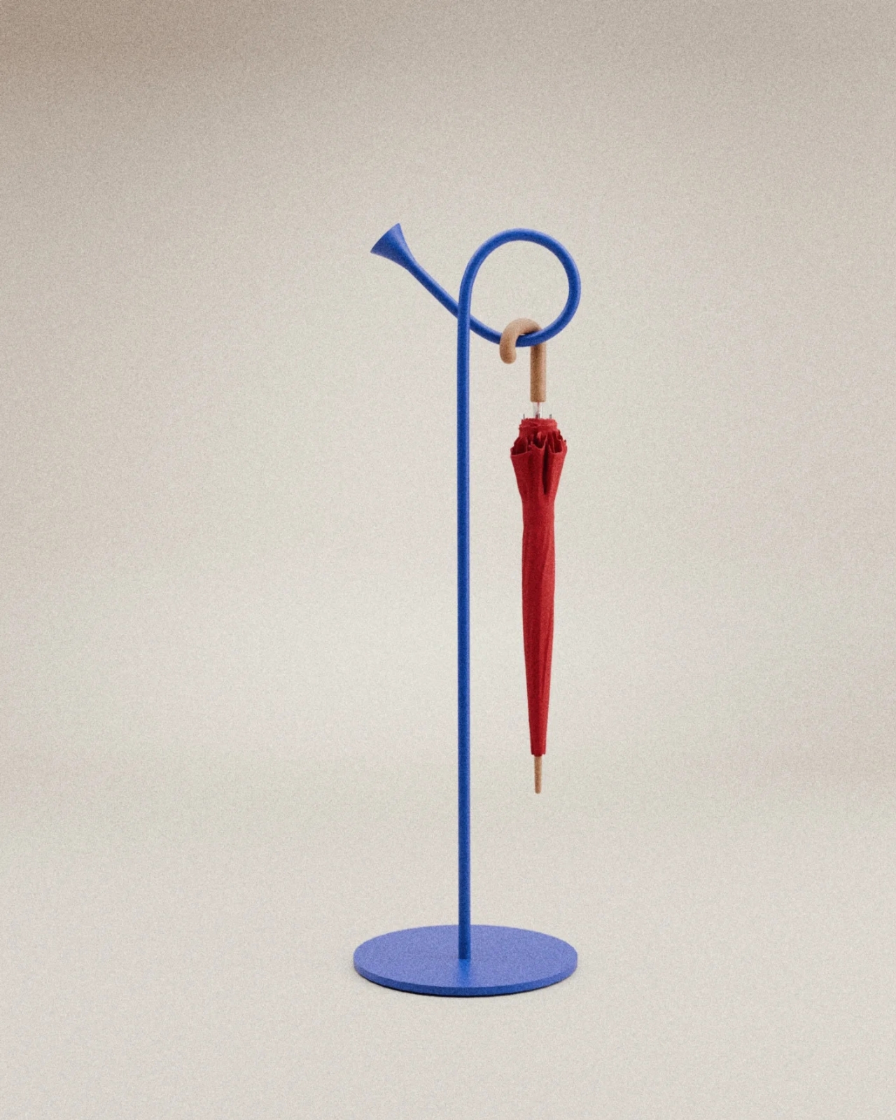 Coat rack，Umbrella frame，Entrance storage，horn shape，