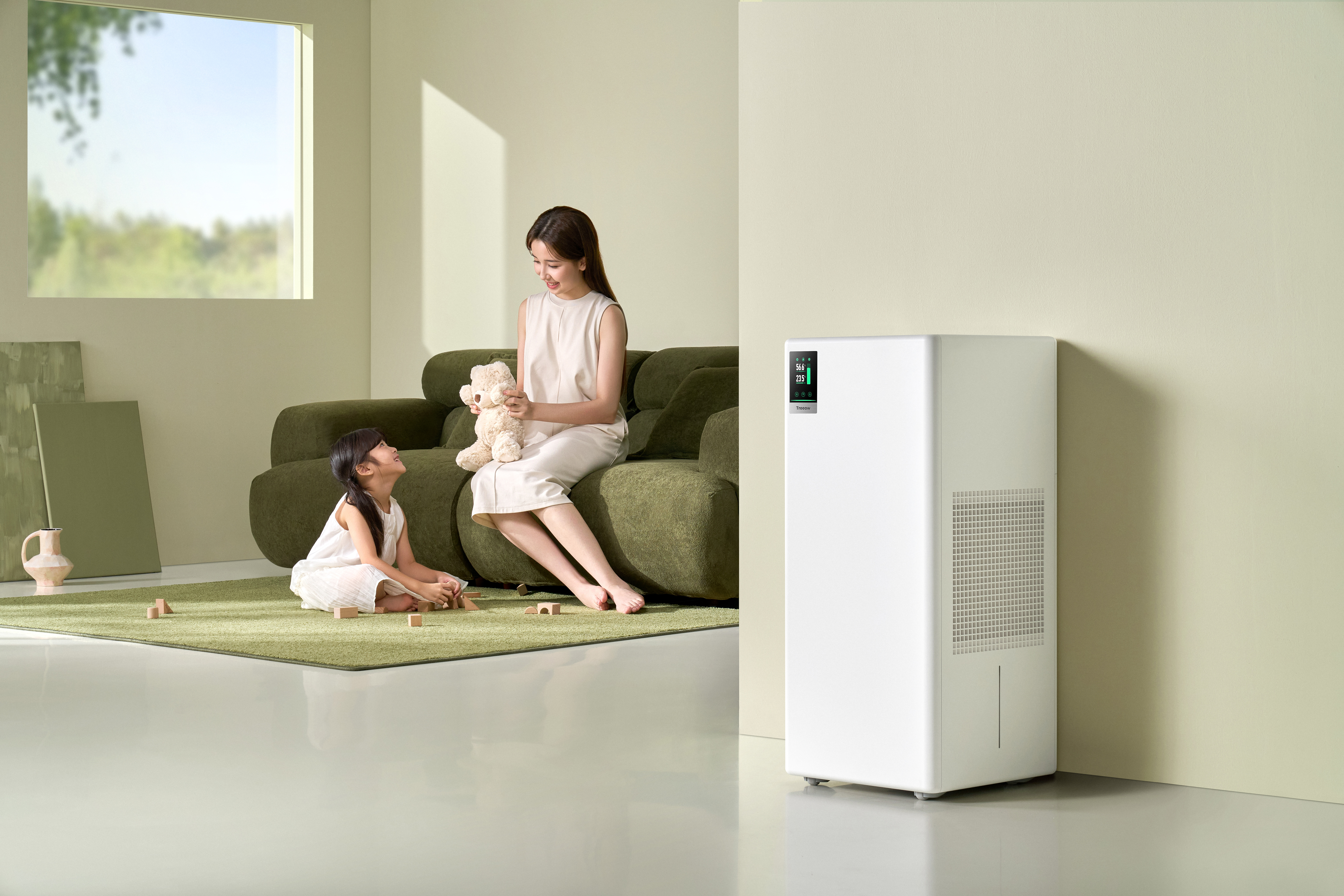 purifier，Environmental electrical appliances，household electrical appliances，Tree fresh wind，Humidifier，serialization，