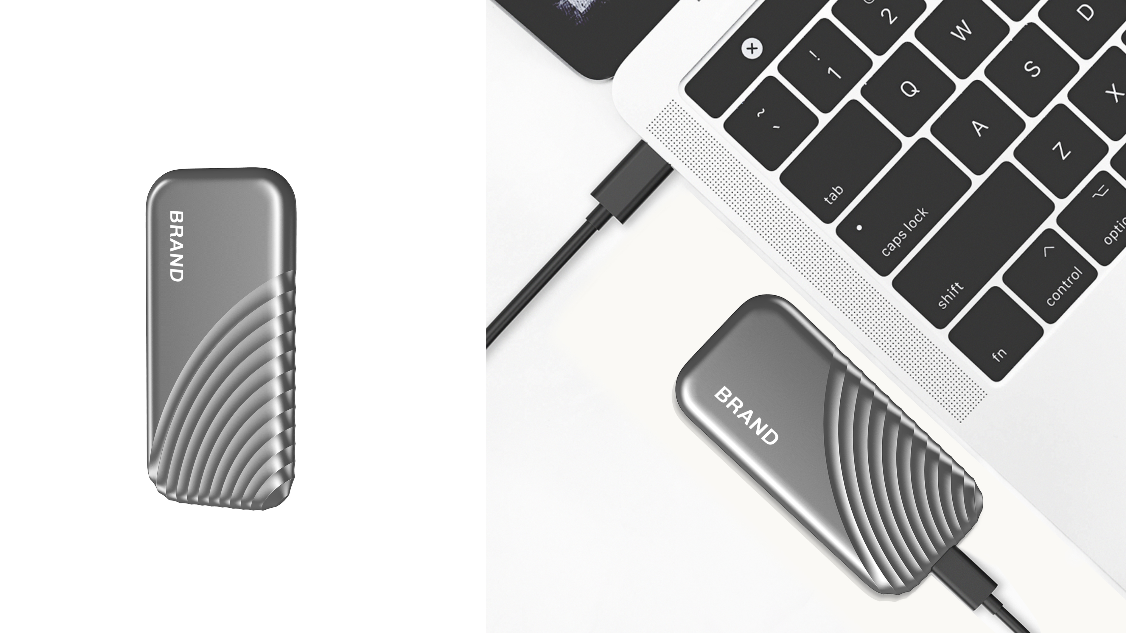 Mobile hard disk, electronic products, luminous effect，