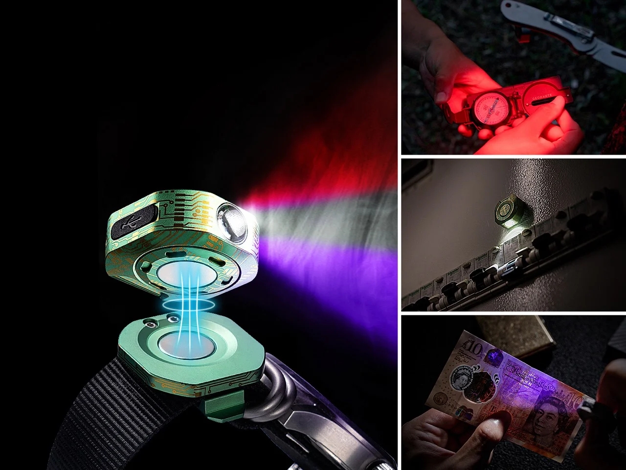 NanoB10，EDC tools，Flashlight，Outdoor equipment，