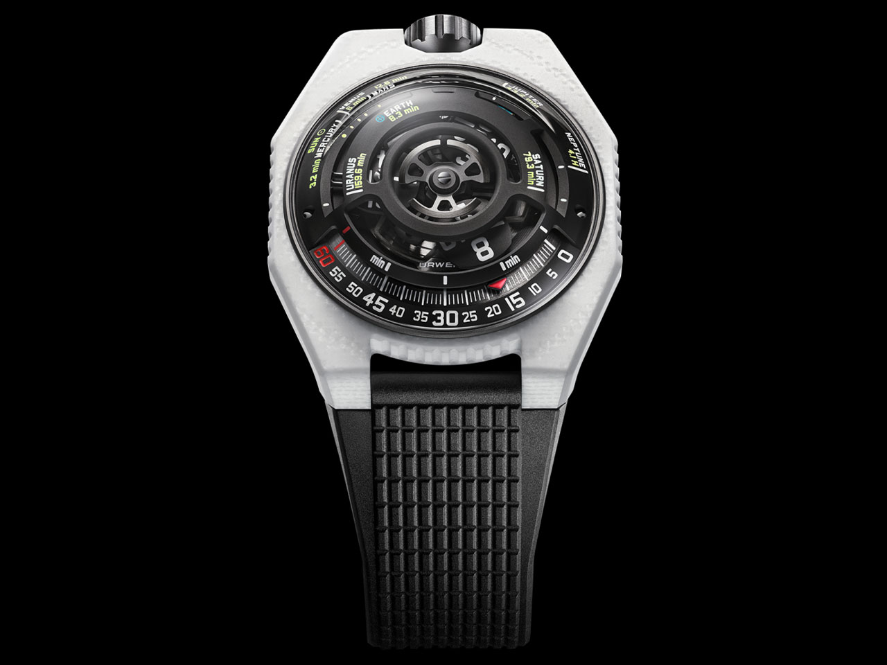 UR‑100V，LightSpeed Ceramic，Wristwatch，Fashion products，