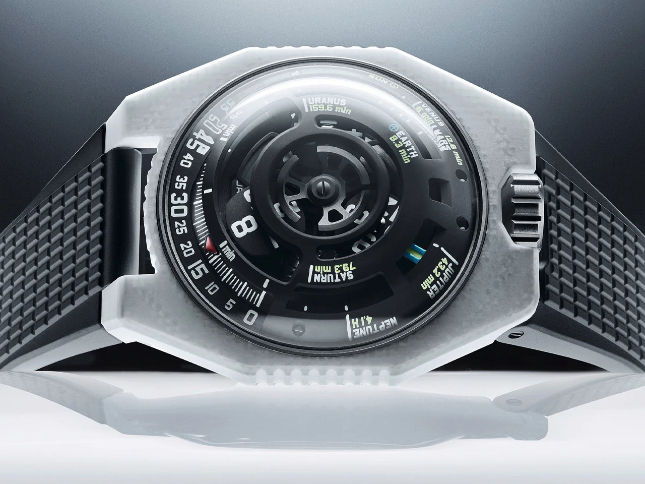 UR‑100V，LightSpeed Ceramic，Wristwatch，Fashion products，