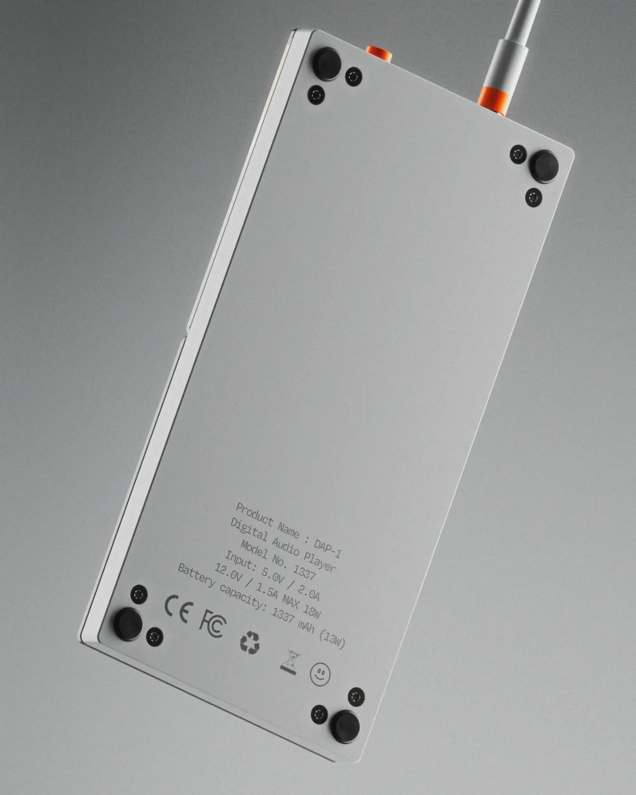 DAP‑1，music player ，conceptual design，Digital，