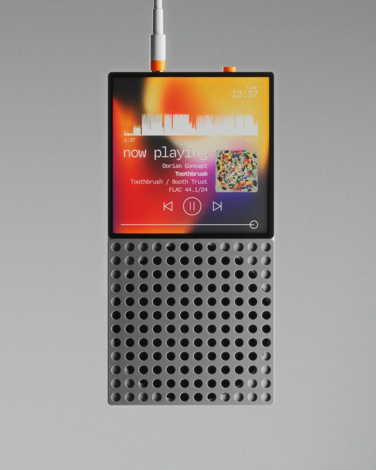 DAP‑1，music player ，conceptual design，Digital，