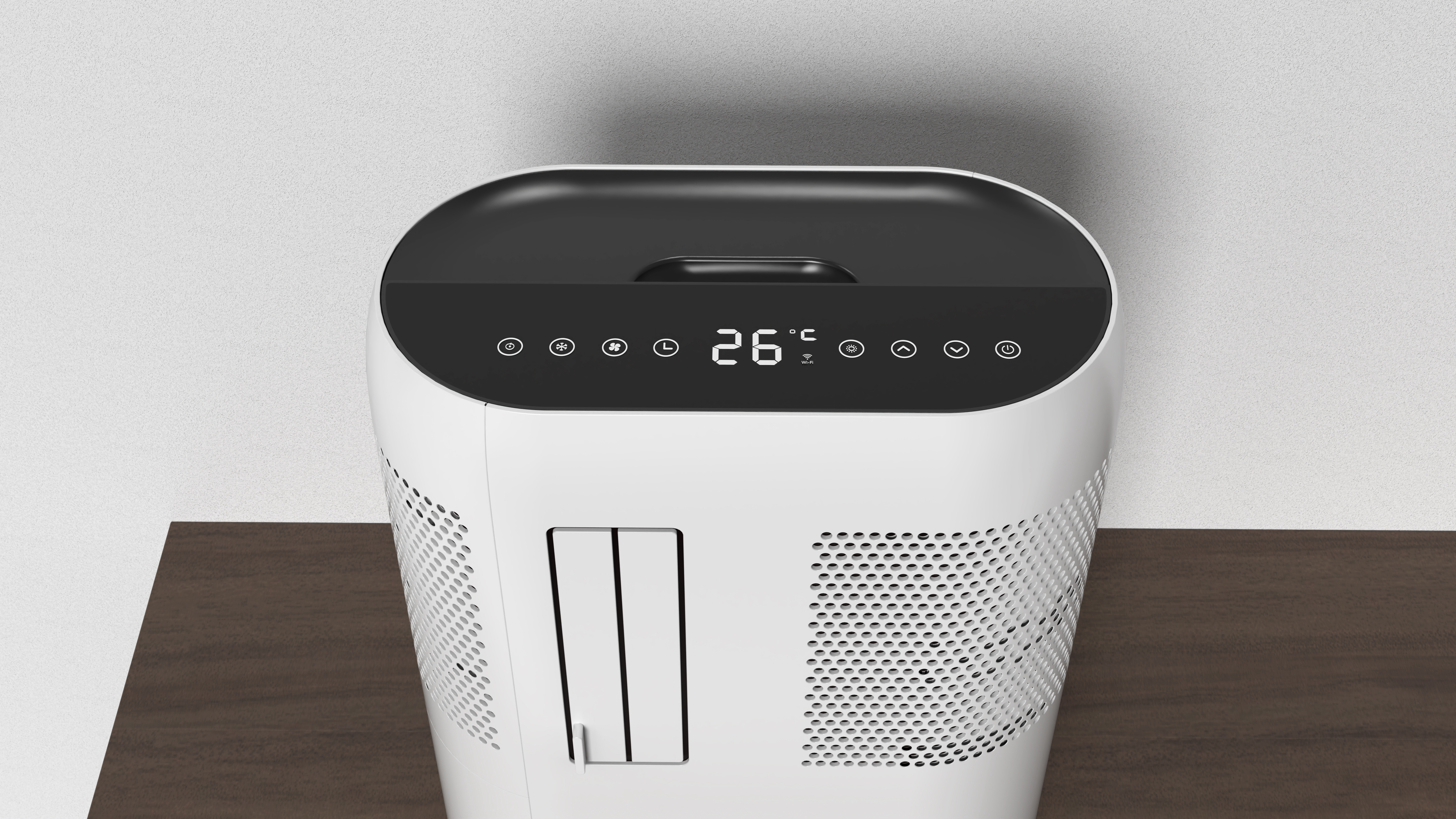 Mobile air conditioner，Japanese and Korean market，simple style ，industrial design，Design services，