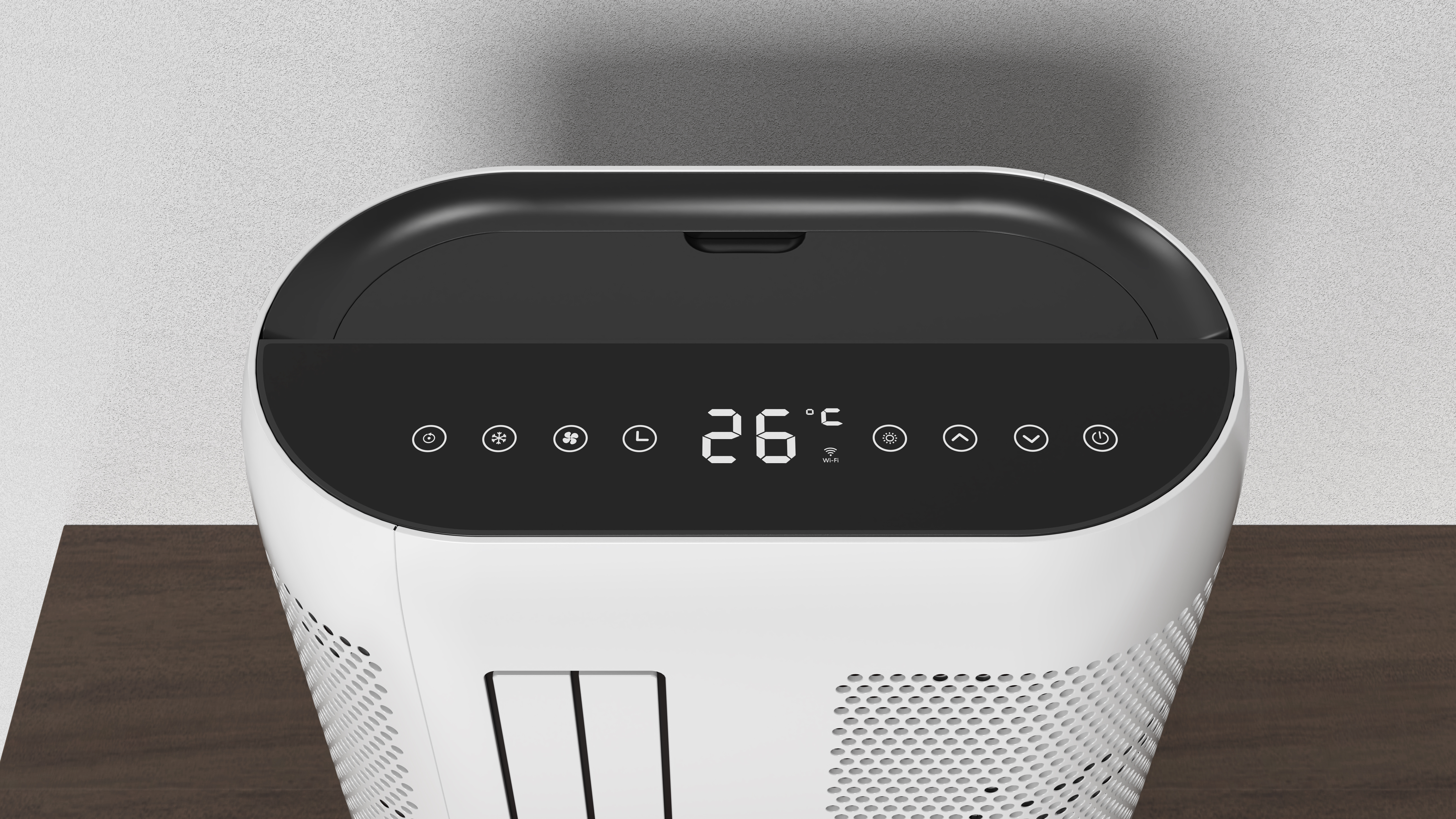 Mobile air conditioner，Japanese and Korean market，simple style ，industrial design，Design services，