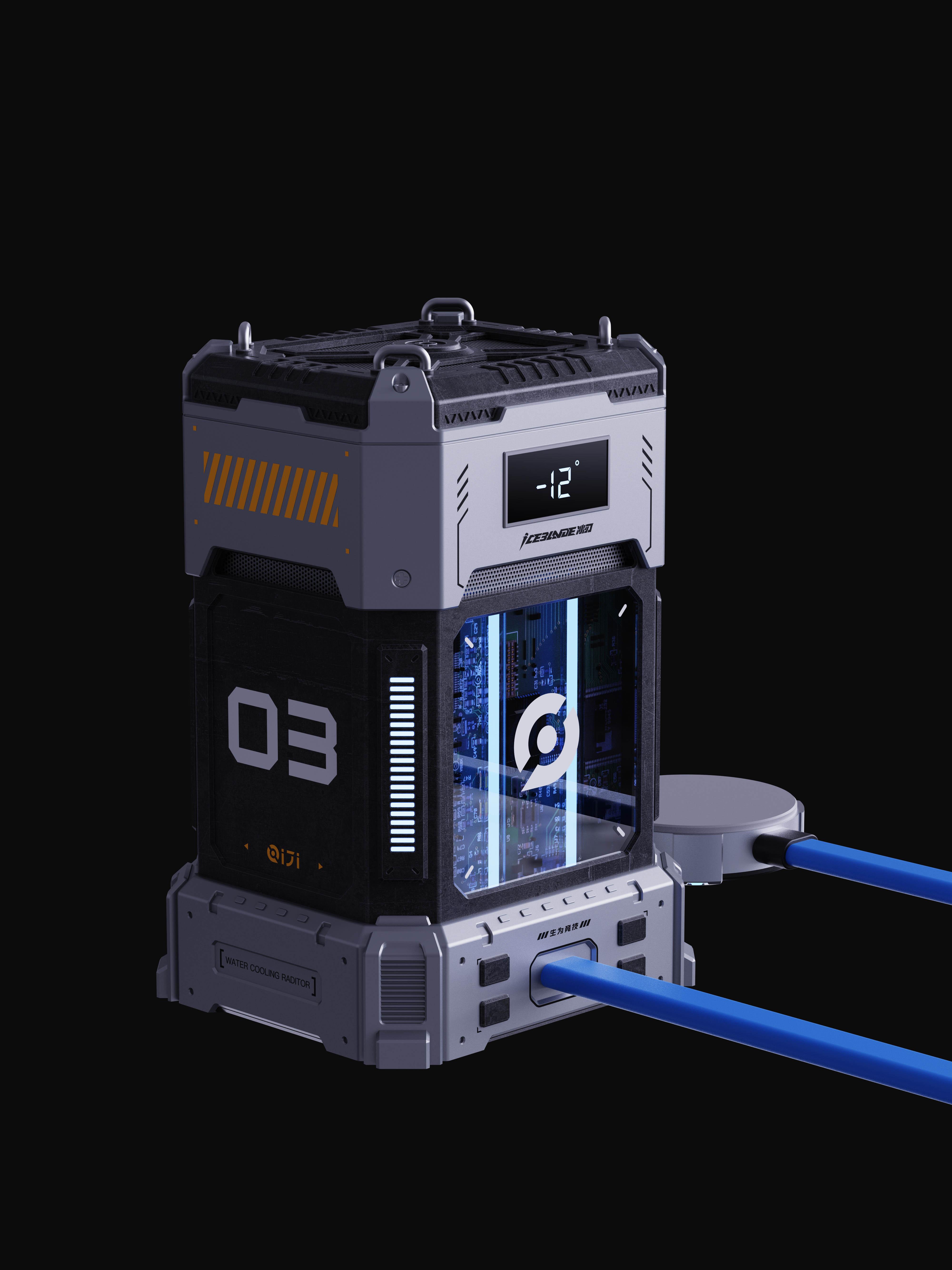 Water cooled radiator，water-cooling，Game cooling，