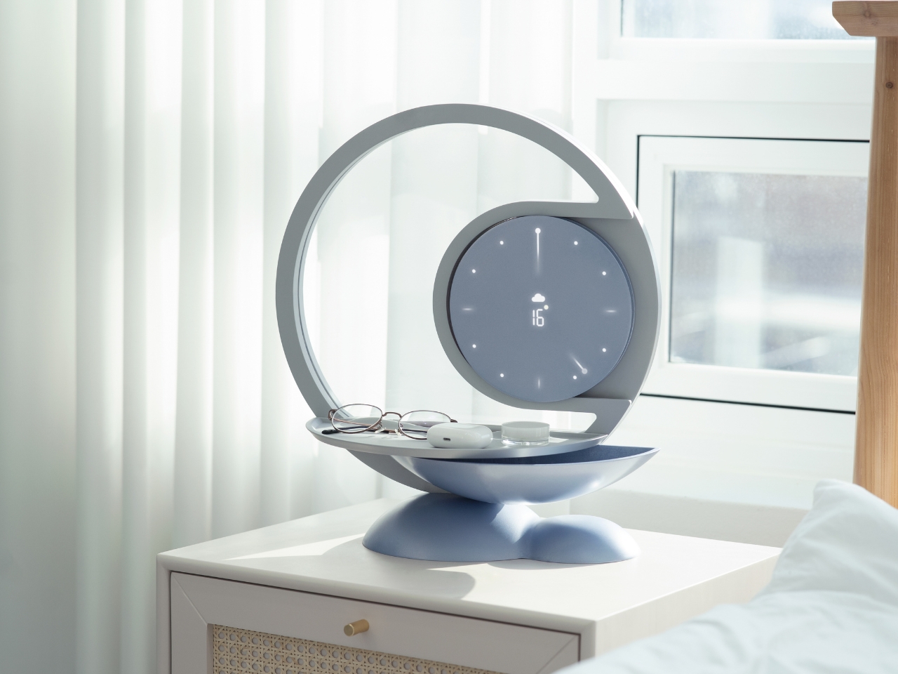 Smart home，Bedside lamp，Sleeping aids products，Life aesthetics，Storage design，