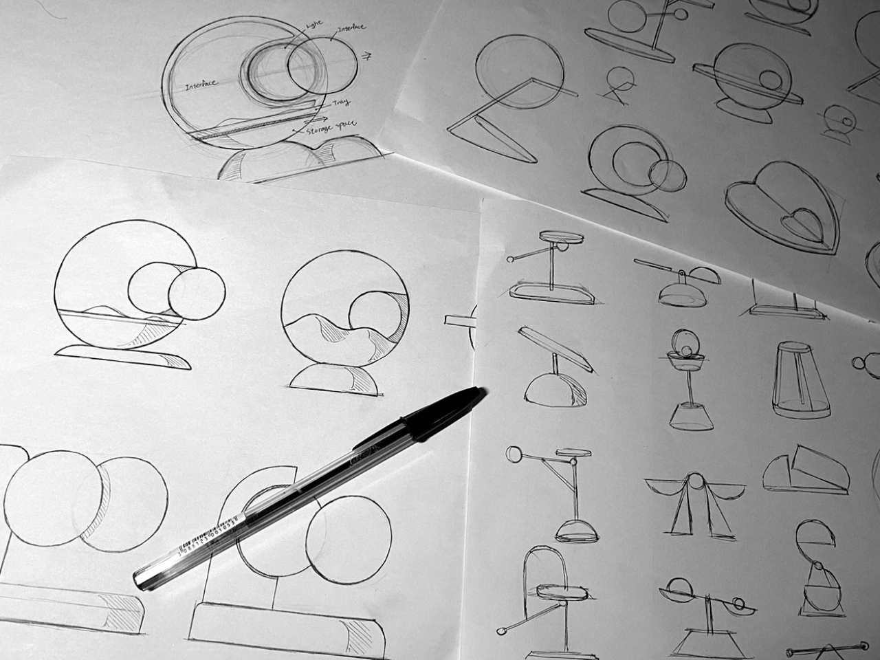 Smart home，Bedside lamp，Sleeping aids products，Life aesthetics，Storage design，