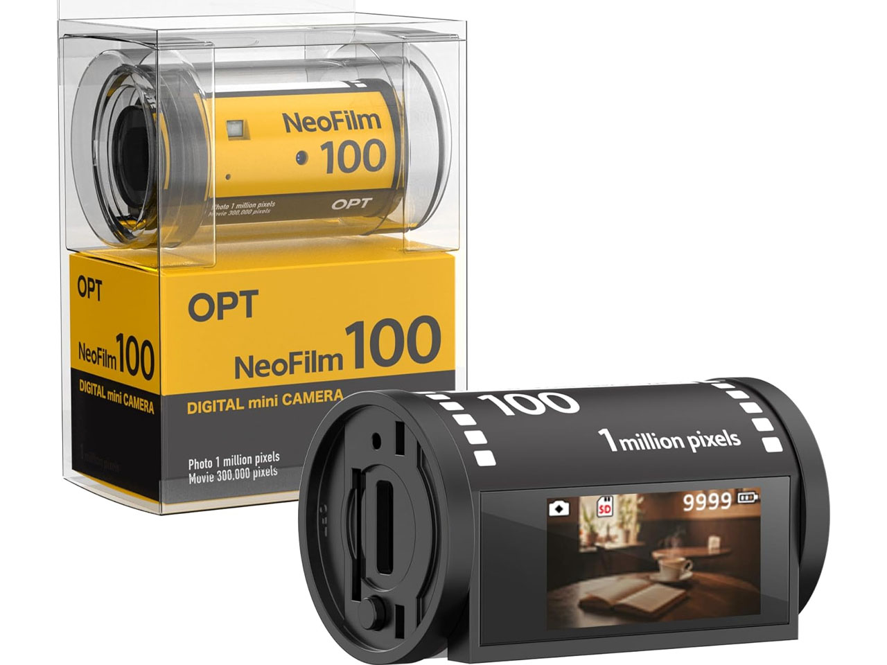 Retro camera，film，Kodak，miniature camera，Digital nostalgia，