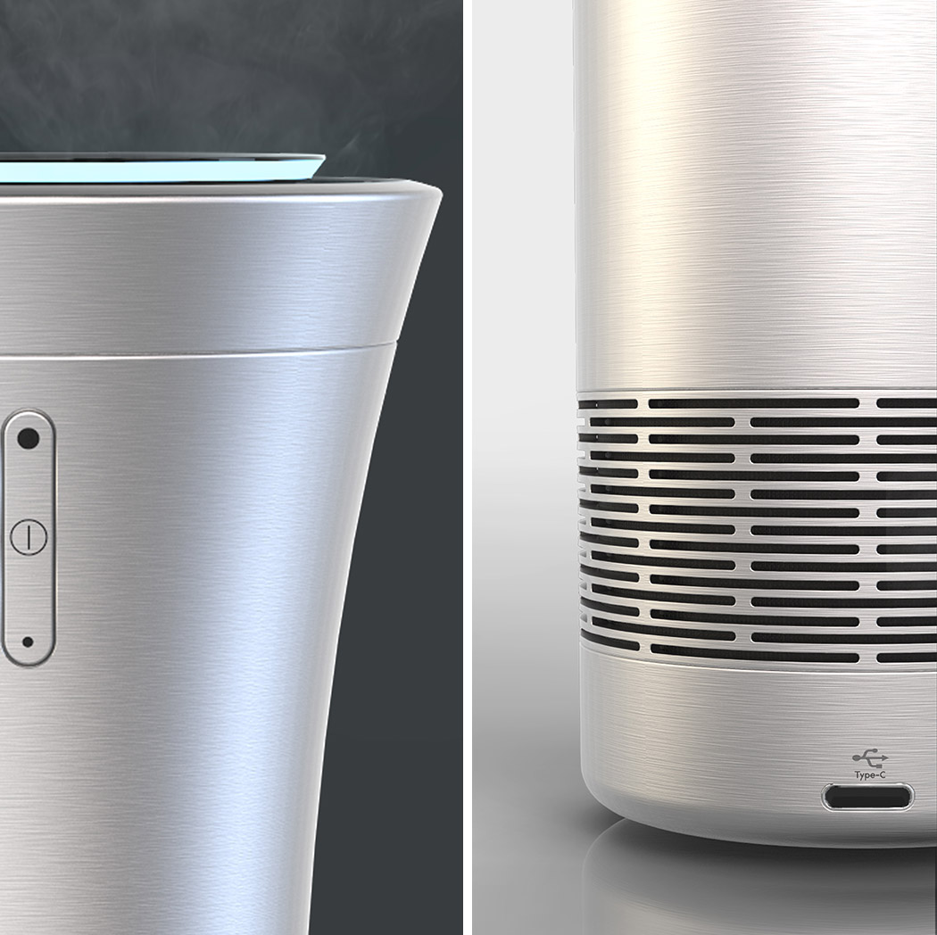 n-air，silver，healthy，Humidifier，air cleaner，medical care，