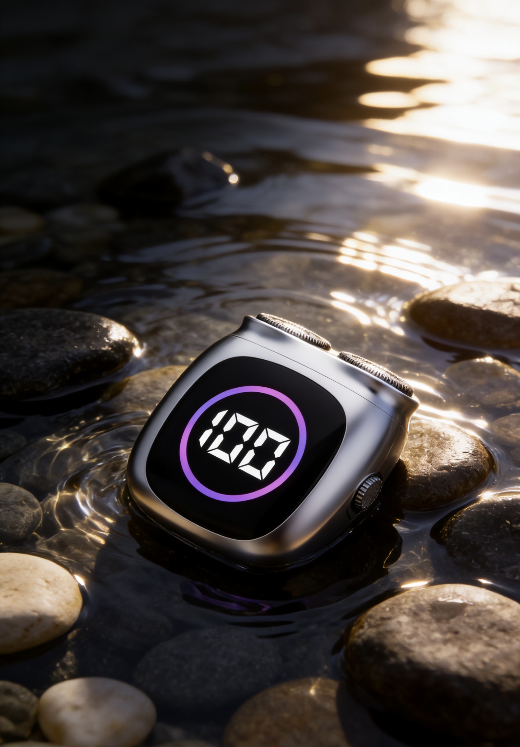 Magnetic attraction，Double-headed razor，Portable，Metal，