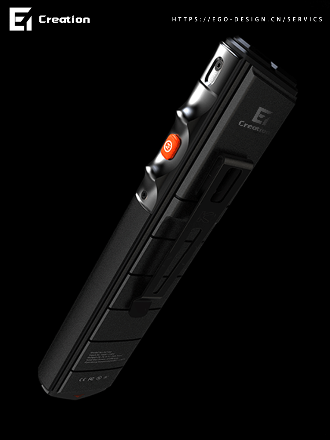 industrial design，Design services，product design，Flashlight，digital edc，Equipment，Design sharing，Tactical Wind Equipment，