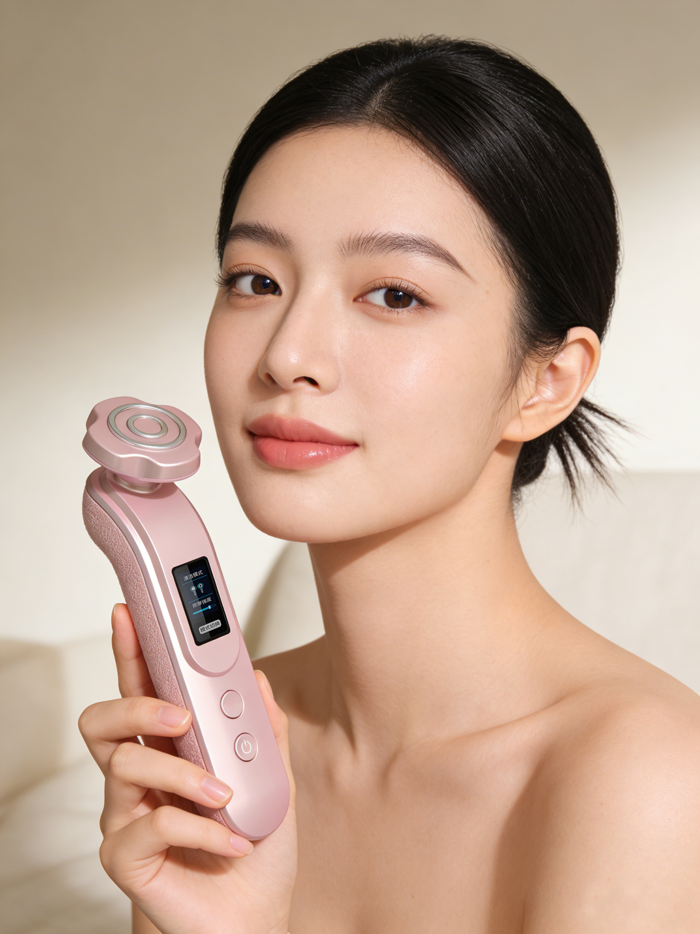 Tightness, lifting, transdermal, electric pulse, micro-current，