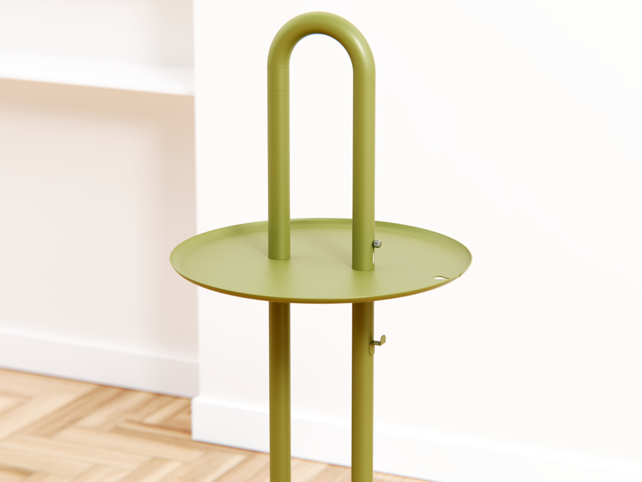 Grab & Glow，Multifunctional side table，small apartment furniture，Creative lamps，Modular design，