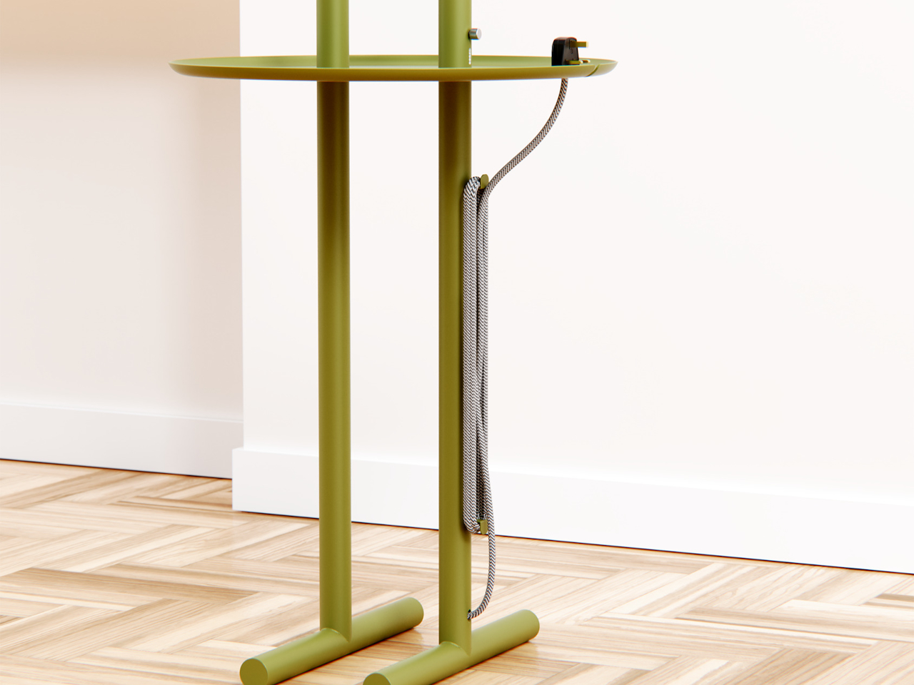 Grab & Glow，Multifunctional side table，small apartment furniture，Creative lamps，Modular design，