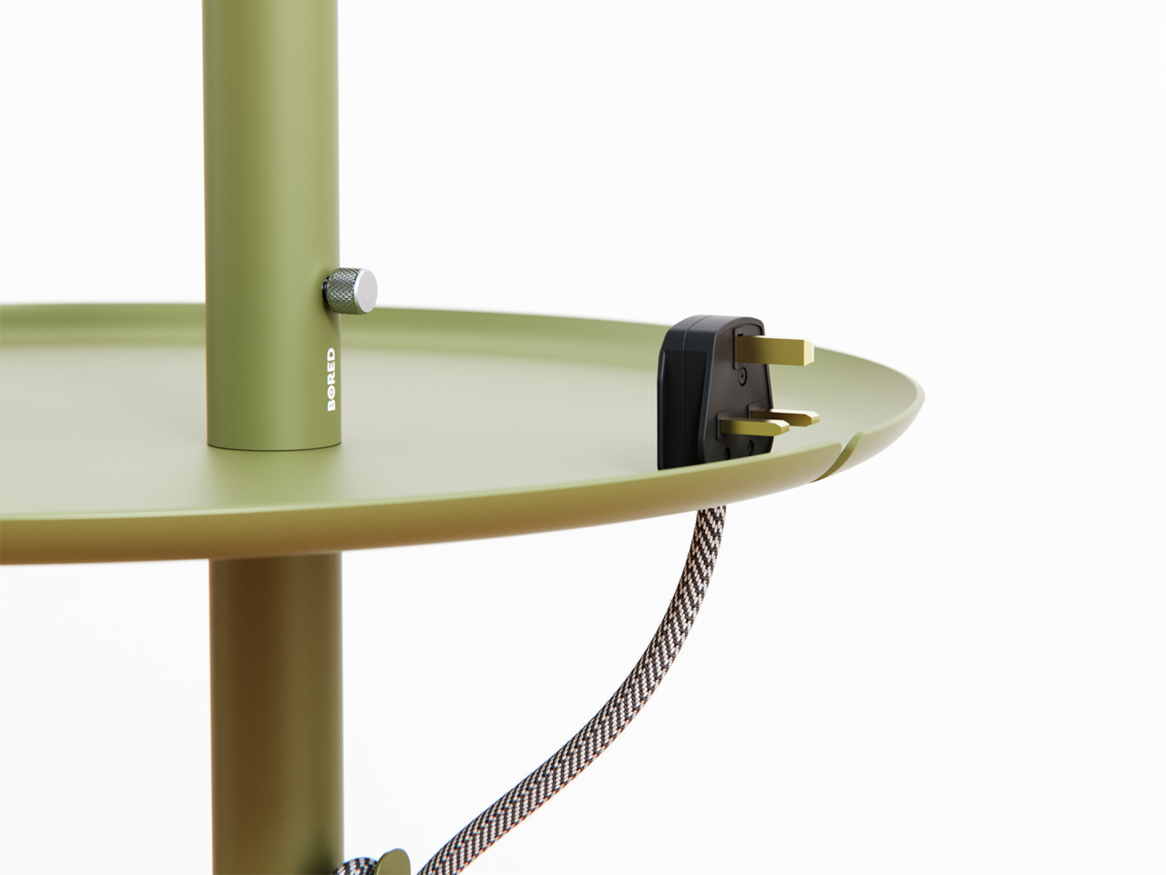 Grab & Glow，Multifunctional side table，small apartment furniture，Creative lamps，Modular design，