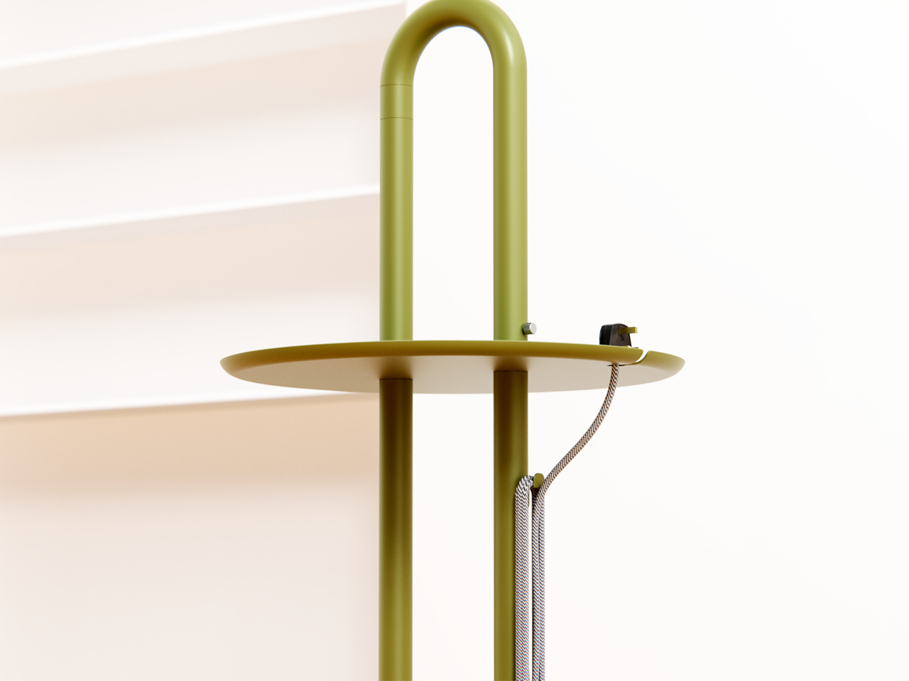 Grab & Glow，Multifunctional side table，small apartment furniture，Creative lamps，Modular design，