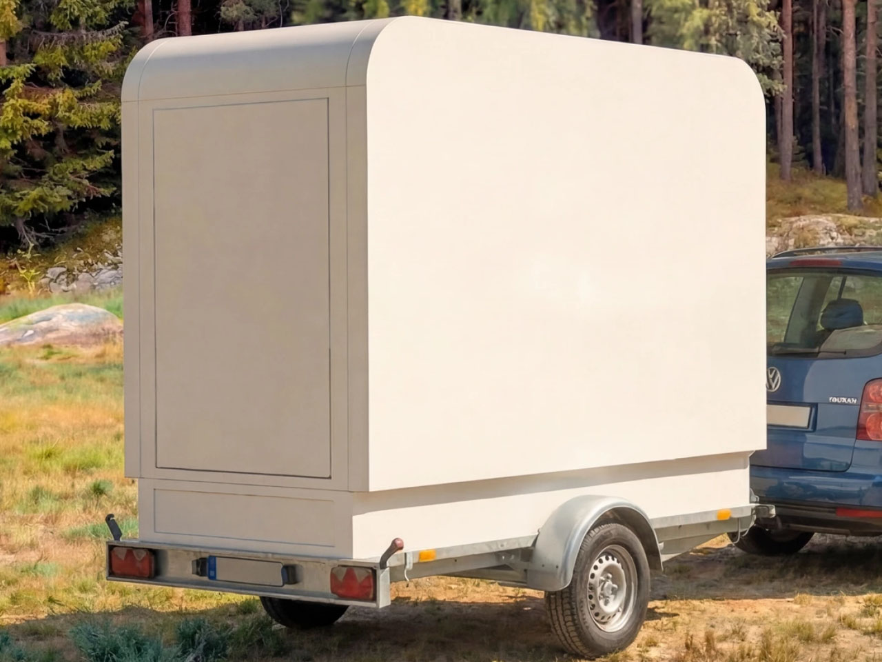 Family Camper，Camping box，Outdoor camping，Wingcube，Folding type，