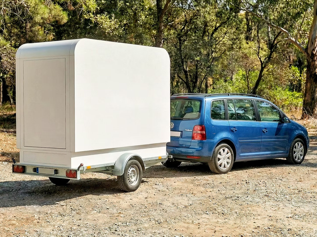 Family Camper，Camping box，Outdoor camping，Wingcube，Folding type，