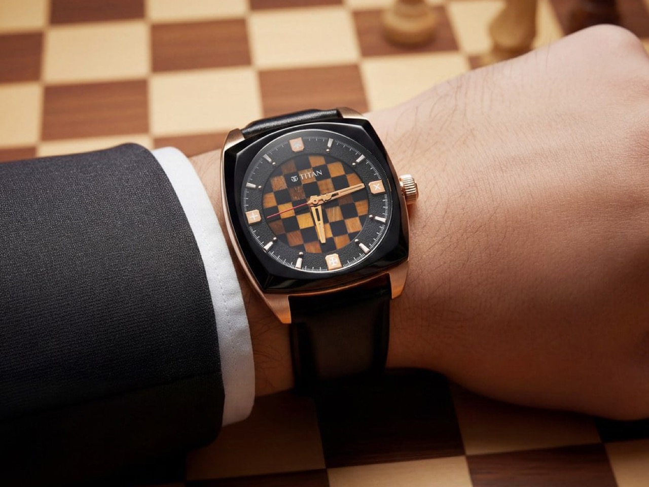 Chess King Hand Letter，Chess Theme，Titan，Limited edition watch，automatic mechanical watch，