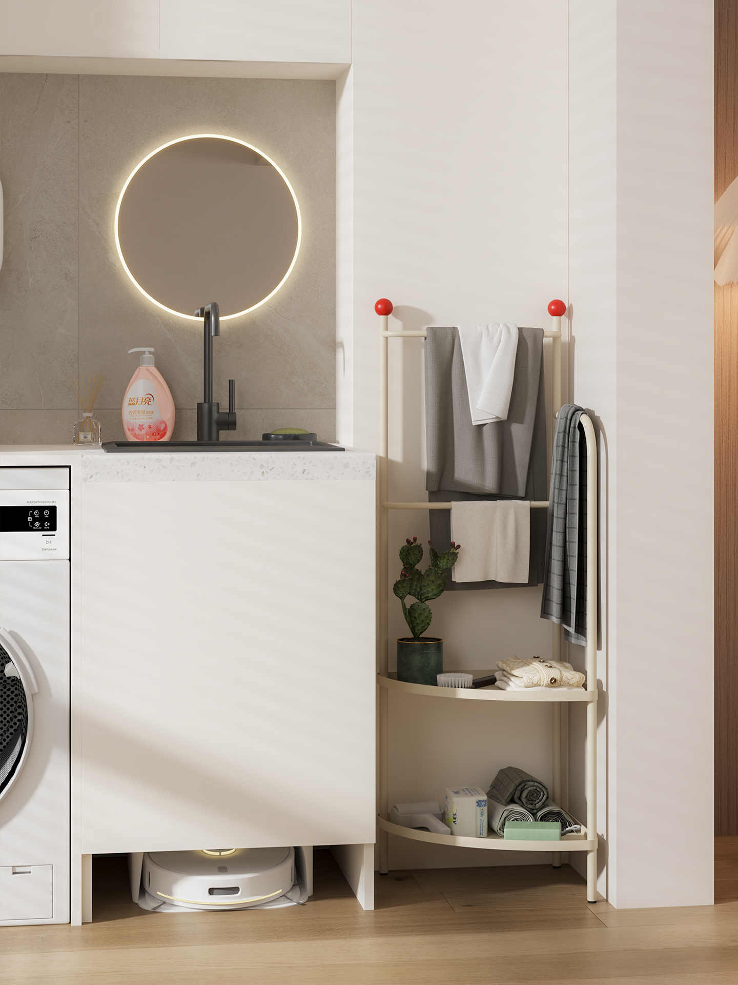 Bathroom rack，Storage rack，Corner Rack，Original design，Storage and sorting，Towel rack，TOILET，