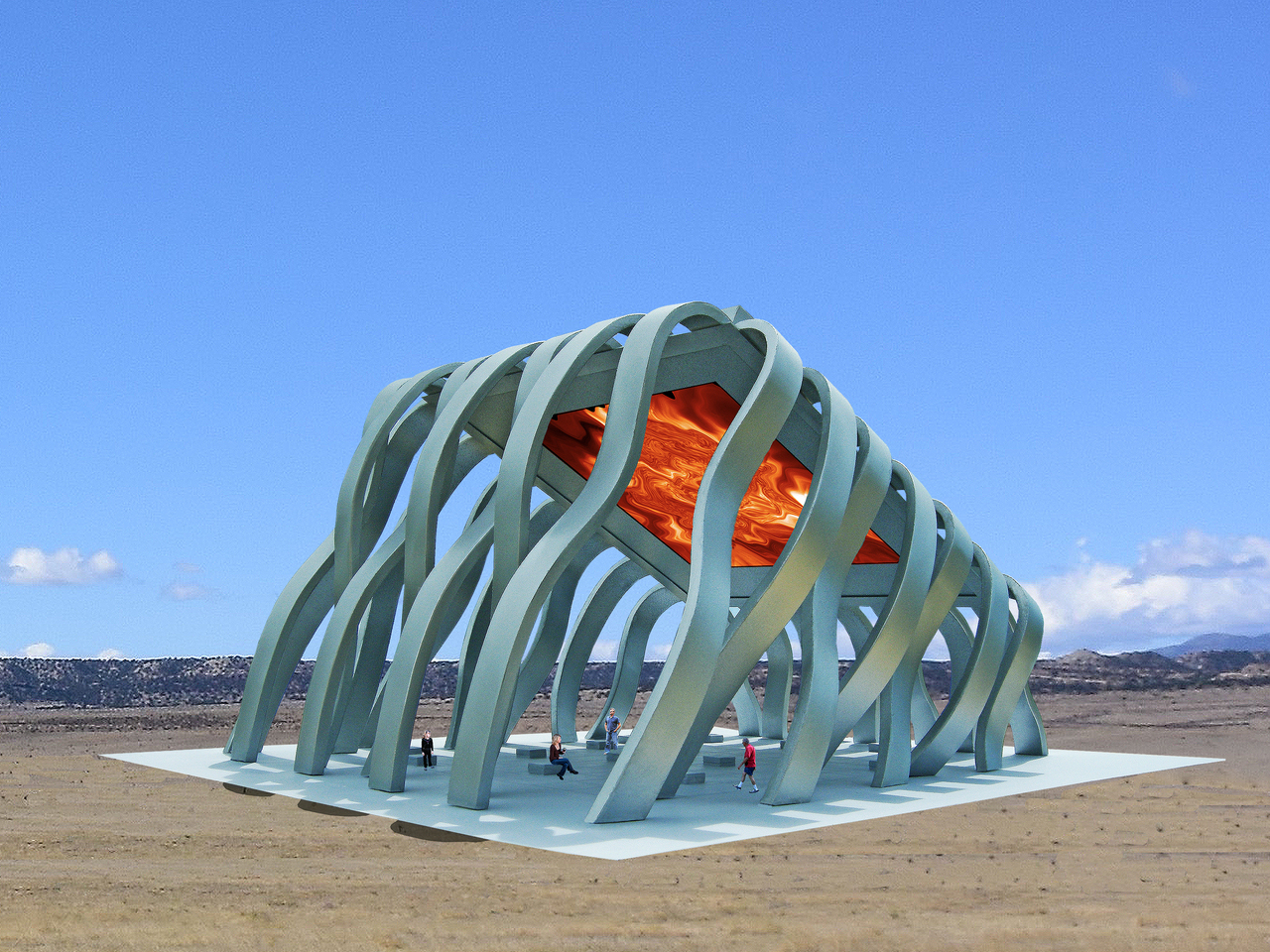 solar，Eclipse Pavilion，Solar Pavilion,，environmental design，Architecture，