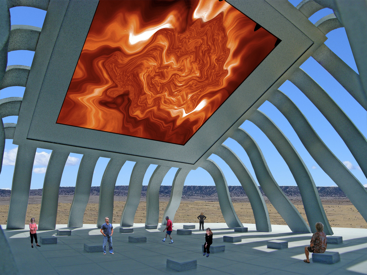 solar，Eclipse Pavilion，Solar Pavilion,，environmental design，Architecture，