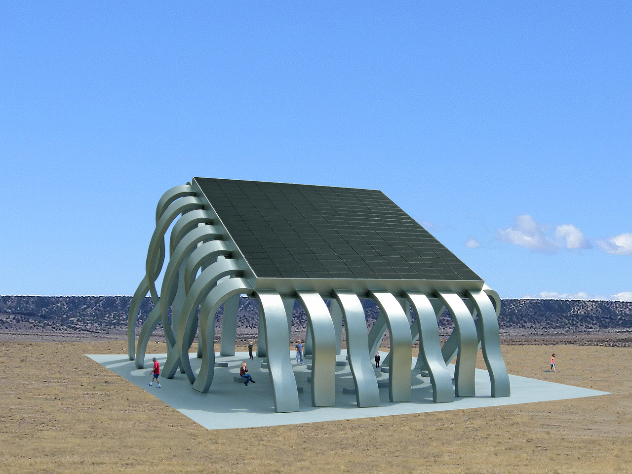 solar，Eclipse Pavilion，Solar Pavilion,，environmental design，Architecture，