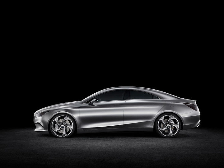 Car concept car，Benz，Hand drawn，Interior，