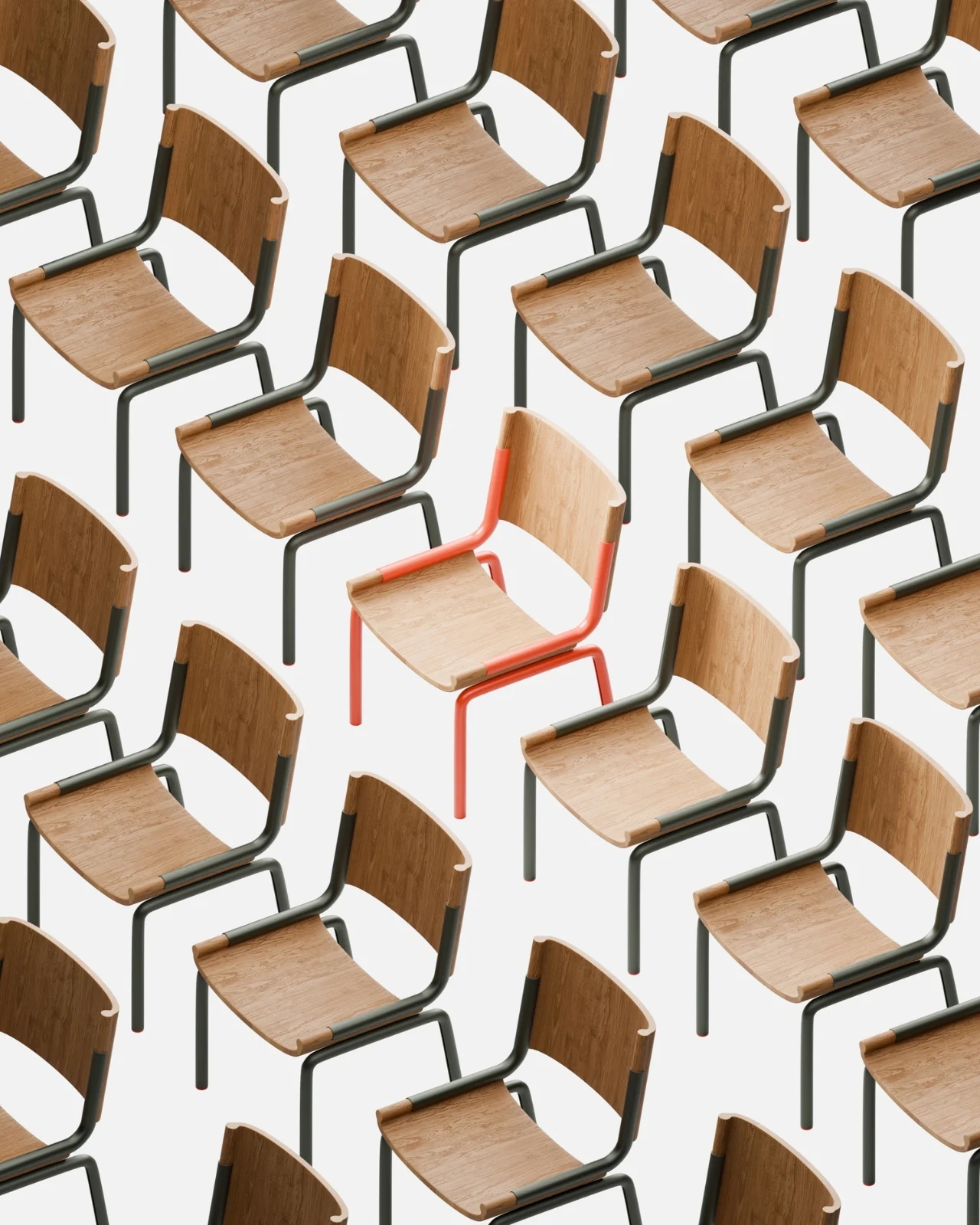 Insero Chair，skeleton chair，furniture，originality，