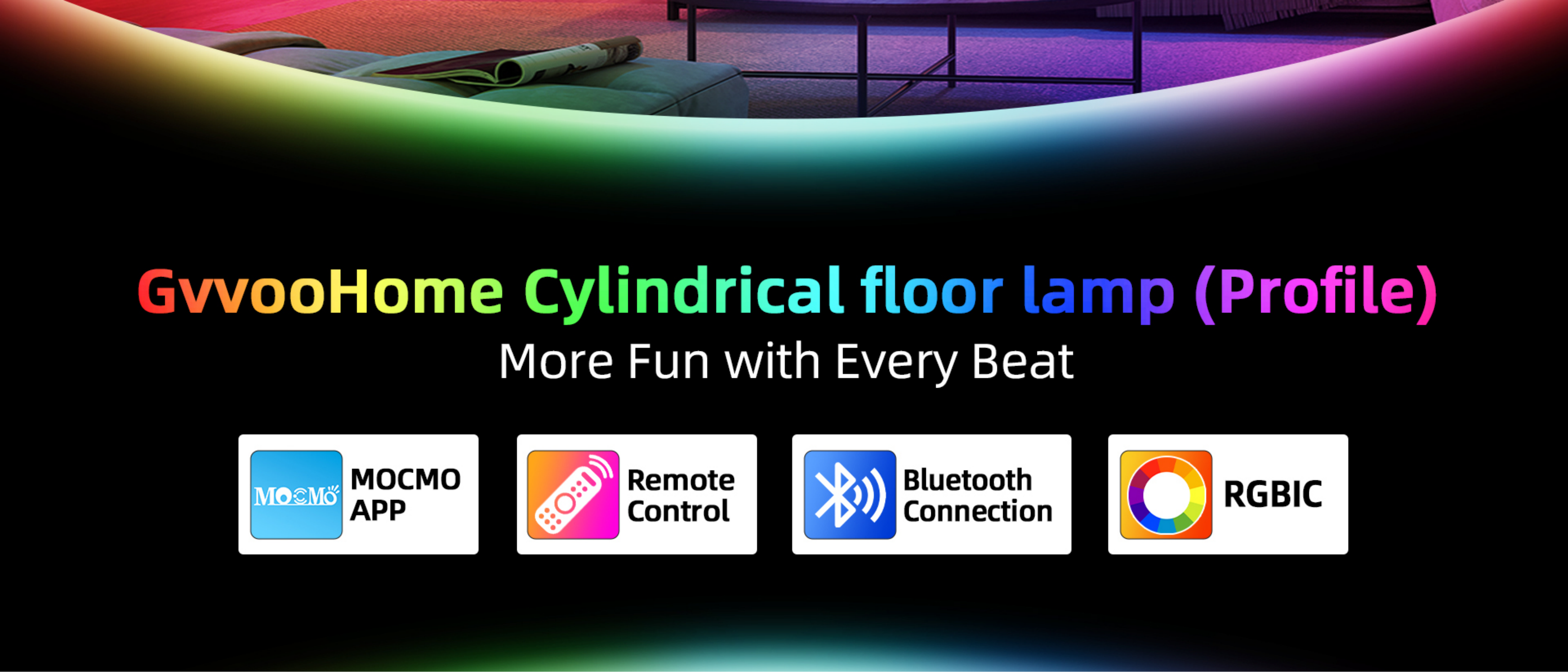 Floor lamp，Atmosphere lamp，