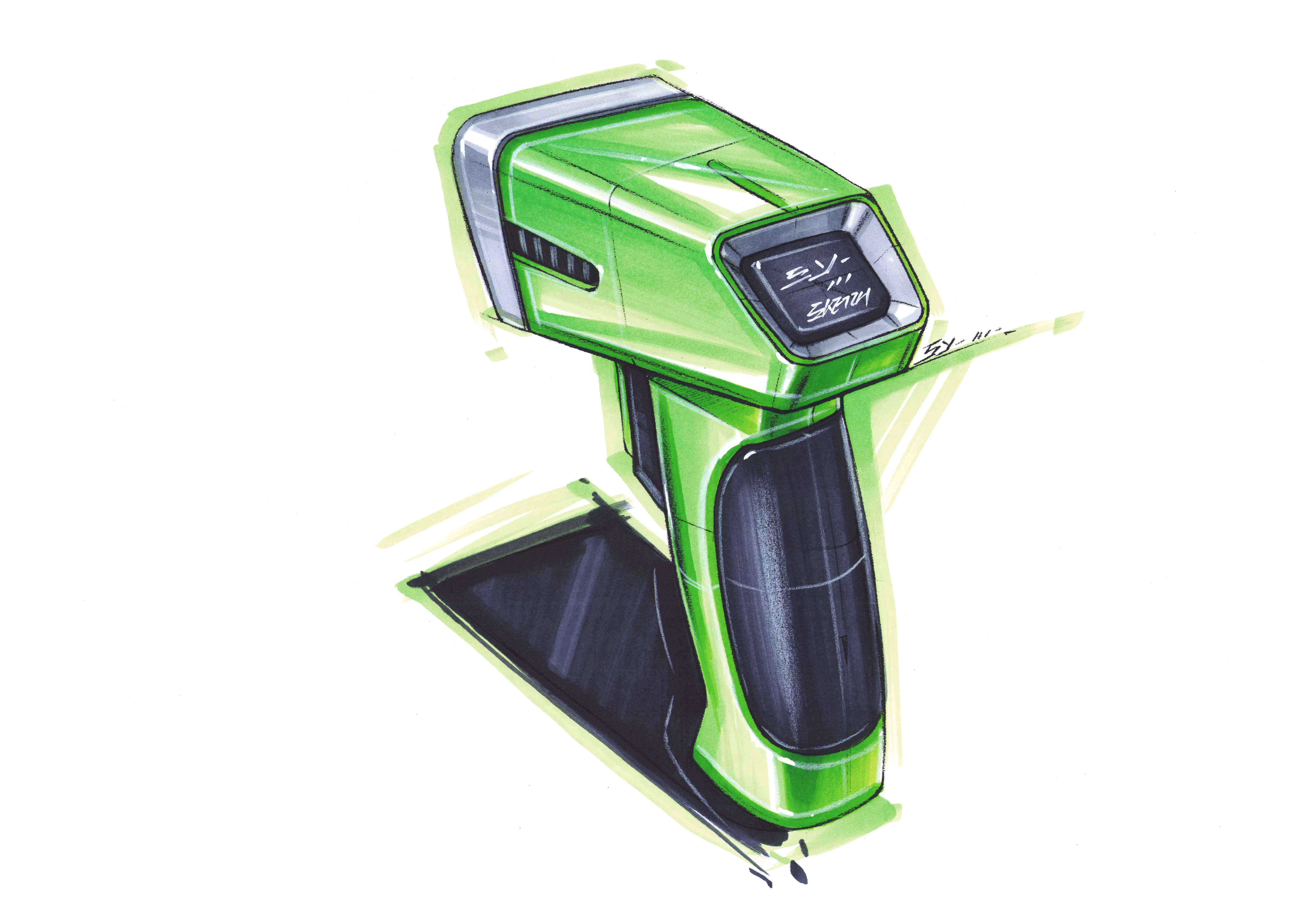 product design，industrial design，Hand drawn product design，Hand drawn industrial design，Marker hand drawn，marker pen painting，Postgraduate entrance examination for industrial design，