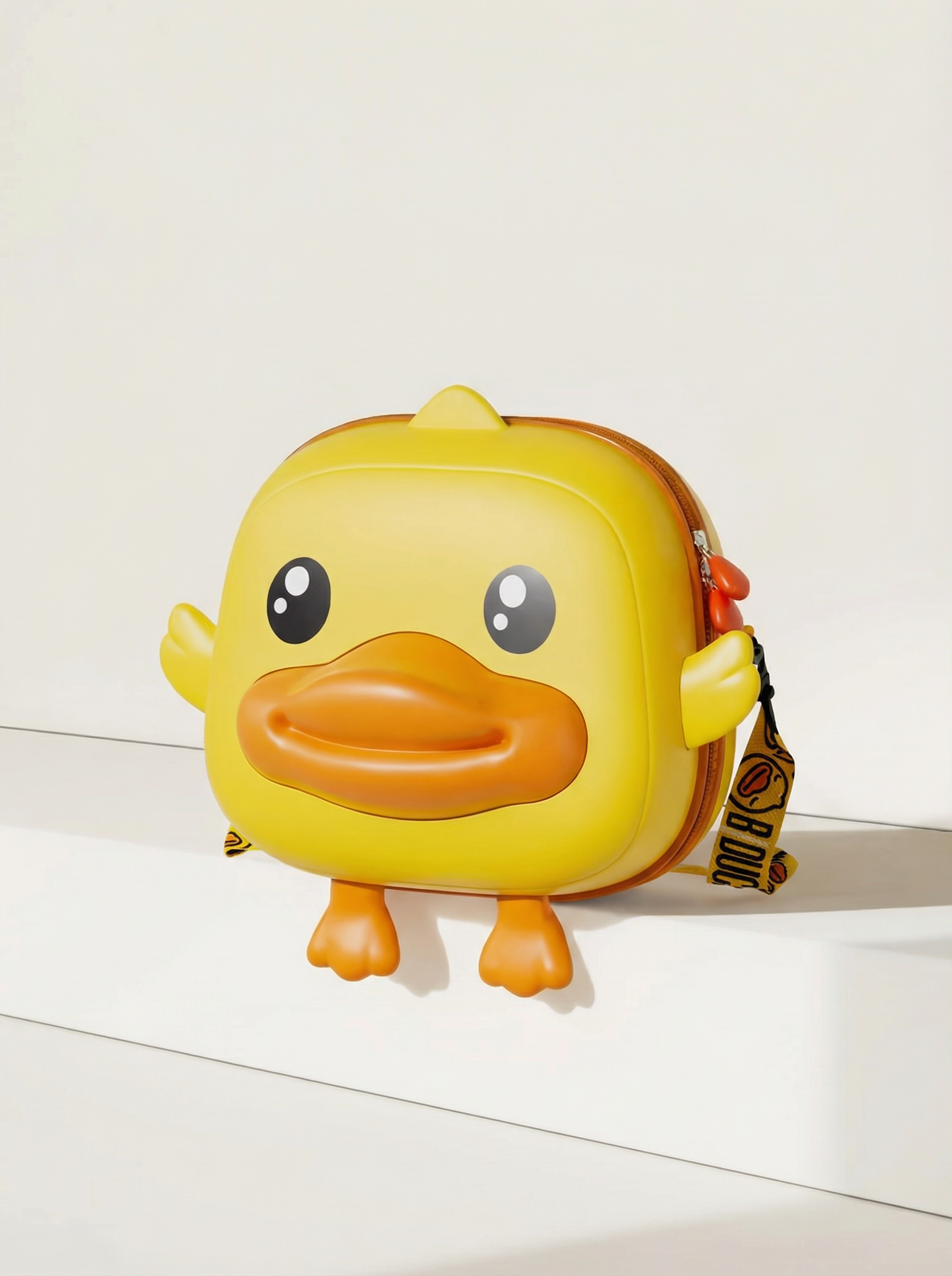 Children's storage，Yellow duck，Children's shoulder bag，lovely，Simplicity，