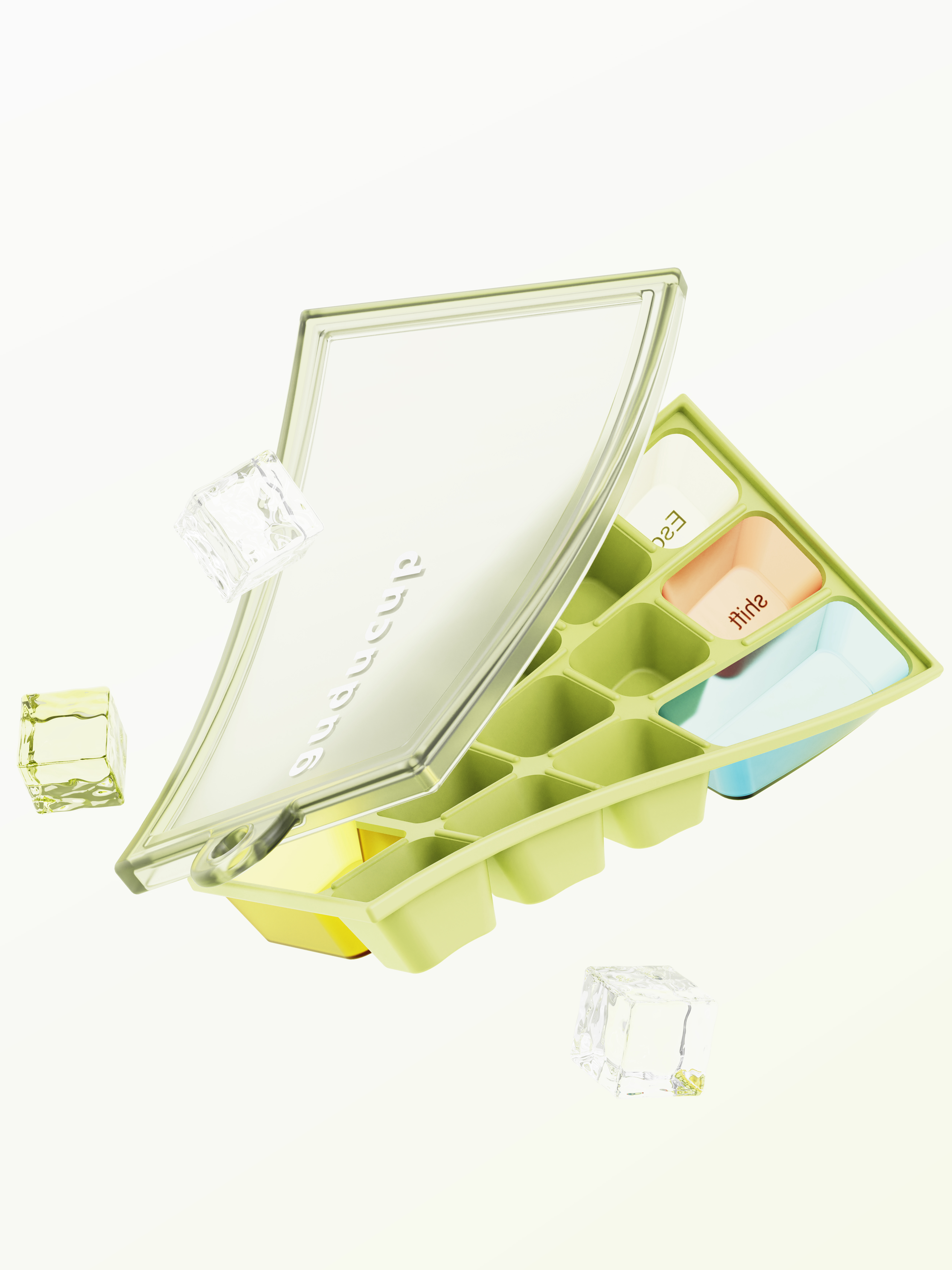 # daily necessities，Ice lattice，Appearance design，