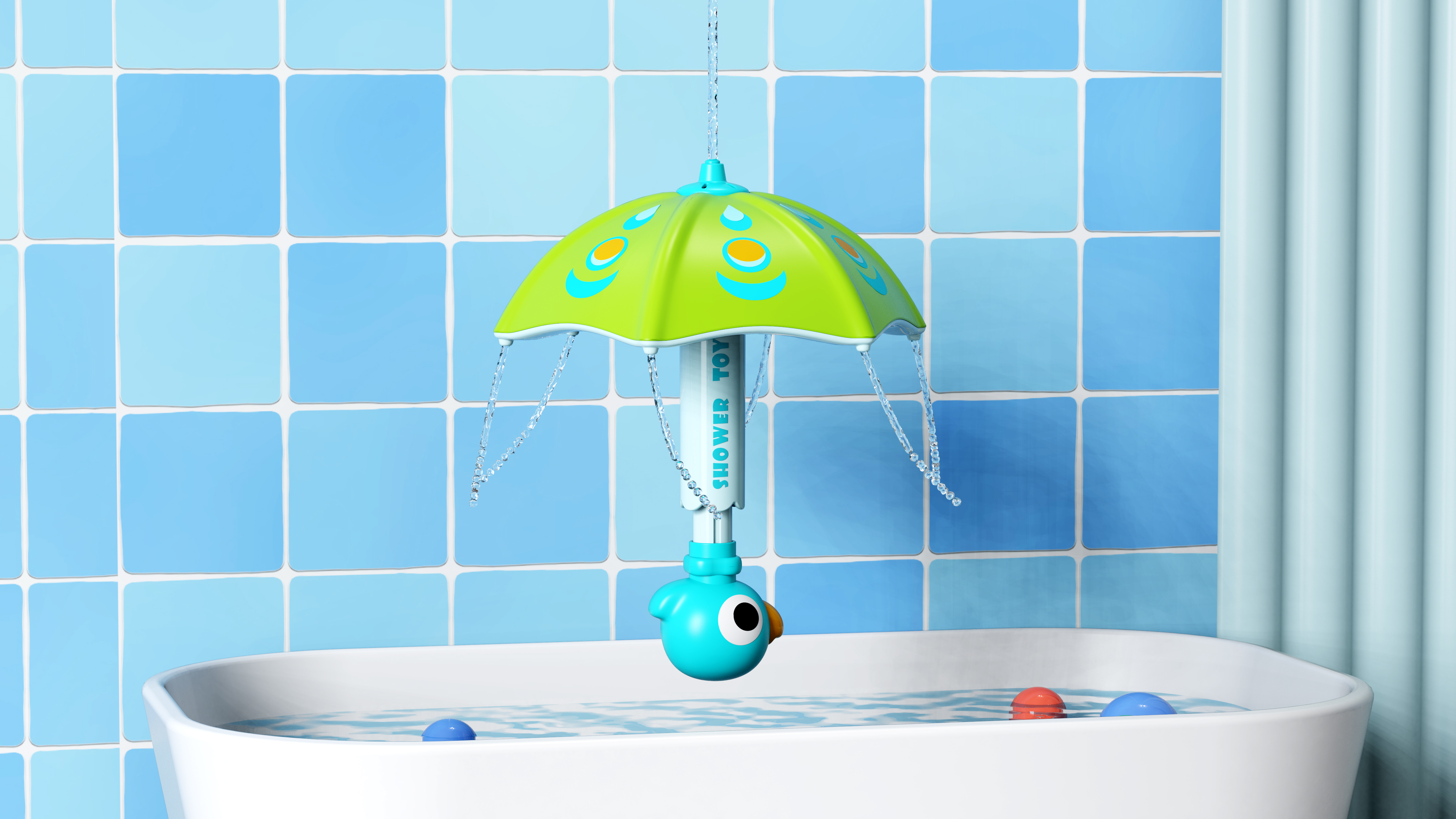 Toy design，Original design，Summer Toys，Children play in the water，