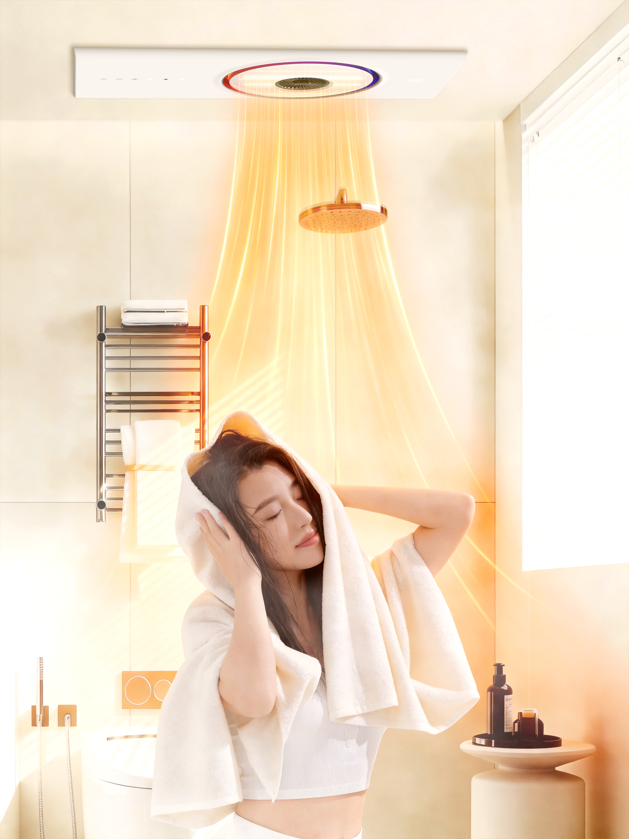 household electrical appliances，bath heater，Warm air Yuba，bathroom，