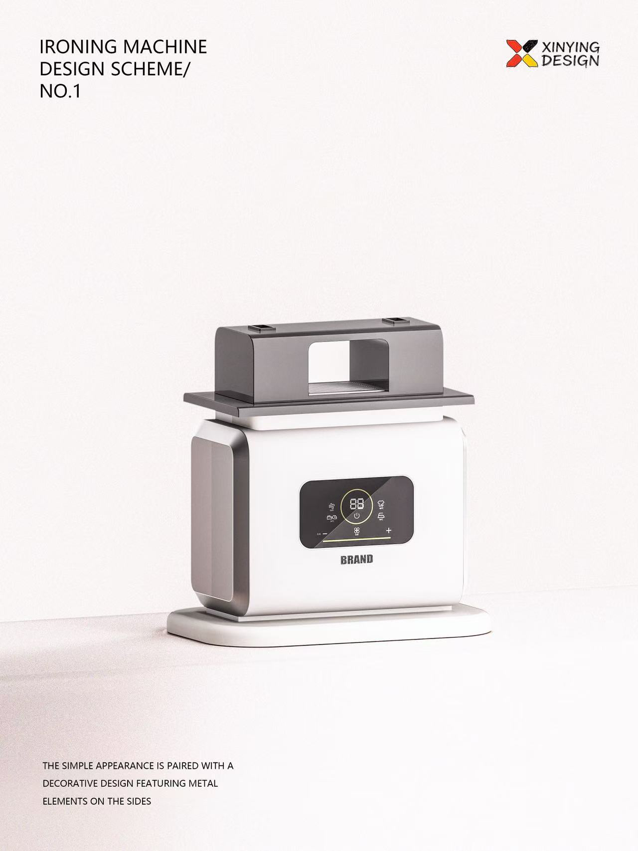 Small household appliance design，Appearance design of ironing machine，