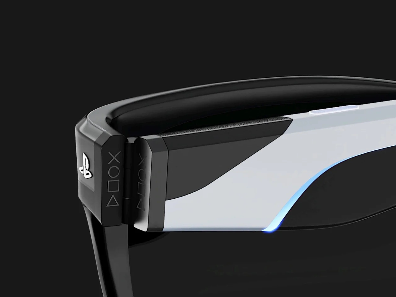 Digital，Electronic equipment，conceptual design，PlayStation XR Glasses，