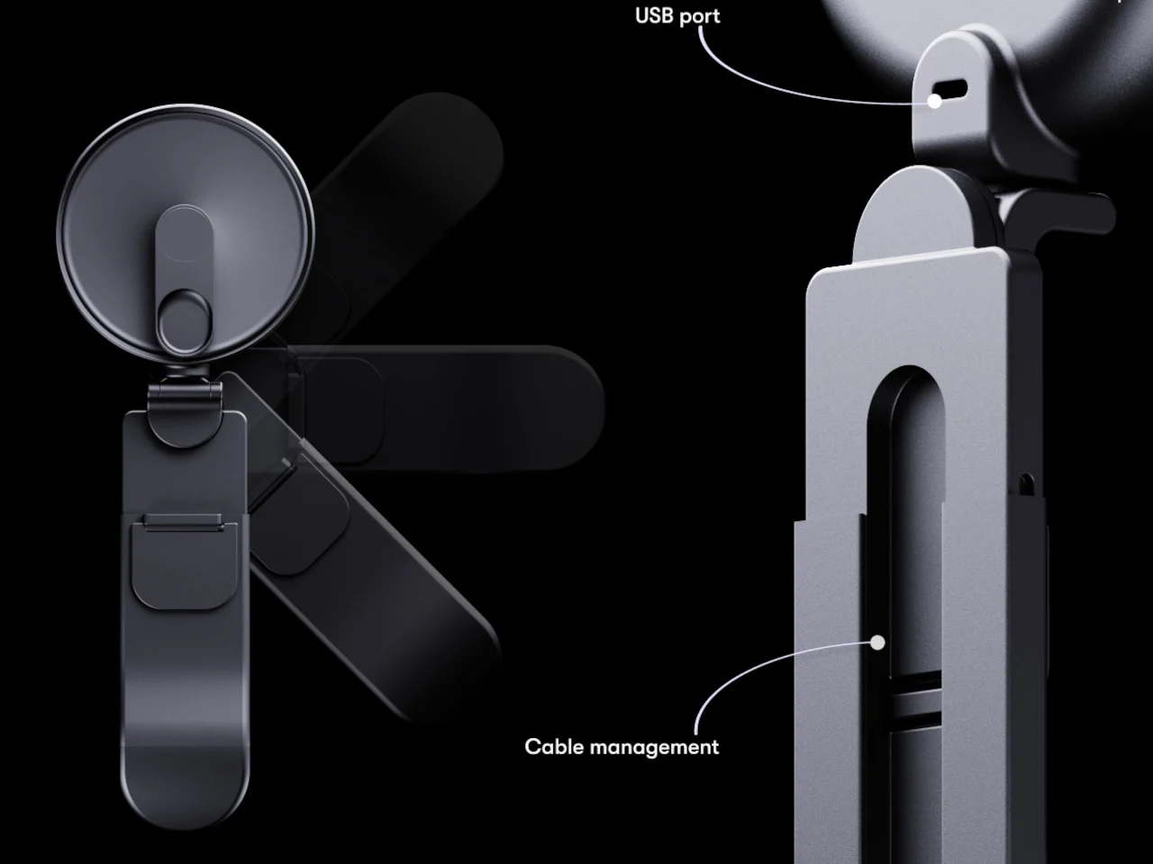 Litra Glow，Logitech，fill-in light，conceptual design，