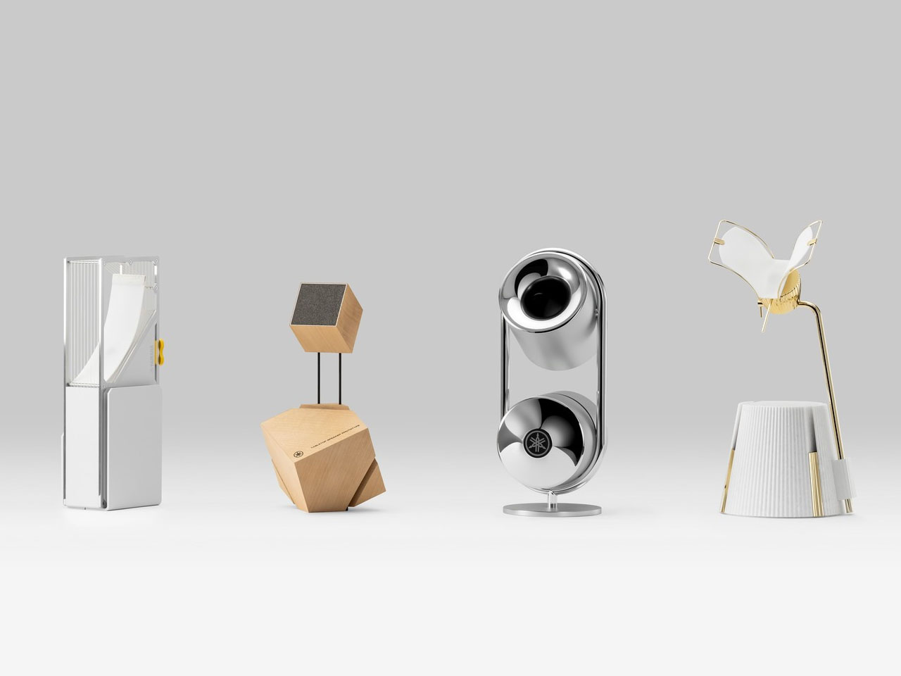 Yamaha，Concept sound，space acoustics，butterfly speaker，sound design ，